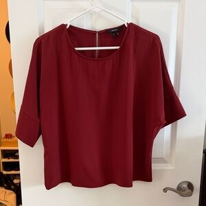 Forever 21 Burgundy Blouse | Size Small